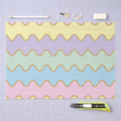 ユニコーン誕生日パターン 薄葉紙 (クラフト)