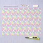 ユニコーン誕生日パターン 薄葉紙 (クラフト)