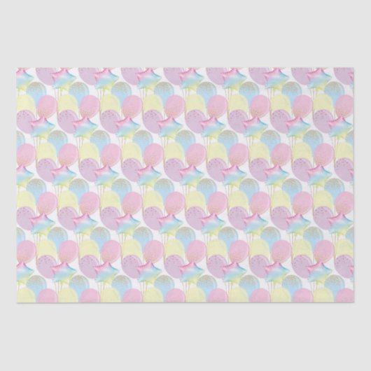 ユニコーン誕生日パターン 薄葉紙 (正面)