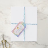 ユニコーン誕生日パーティーお願いサンキューギフトラベル ギフトタグ (より糸つき)