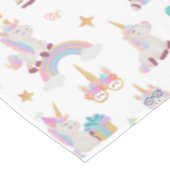 ユニコーン誕生日パーティーの装飾 テーブルクロス (アングル)