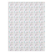 ユニコーン誕生日パーティーの装飾 テーブルクロス (正面)