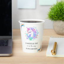 ユニコーン誕生日パーティーの装飾