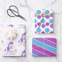 ユニコーン誕生日パーティー虹の色