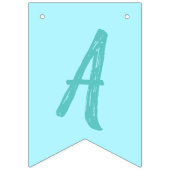 ユニコーン誕生日パーティー バンティングフラッグ (第3の旗)