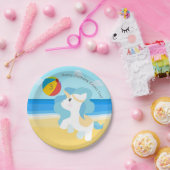 ユニコーン誕生日パーティー ペーパープレート (パーティー)