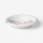 ユニコーン誕生日パーティー ペーパーボウル (傾斜あり)