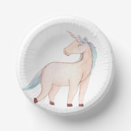 ユニコーン誕生日パーティー ペーパーボウル