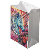 ユニコーン誕生日パーティー ミディアムペーパーバッグ (正面アングル)