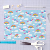 ユニコーン誕生日パーティー 薄葉紙 (クラフト)