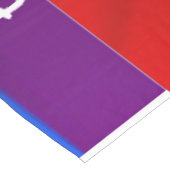 ユニコーン誕生日レインボーテーブルクロス テーブルクロス (アングル)