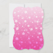 ユニコーン誕生日招待状 招待状 (裏面)