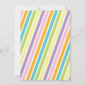 ユニコーン誕生日招待状 招待状 (裏面)