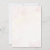 ユニコーン誕生日招待状 – 魔法の女の子パーティー 招待状 (裏面)