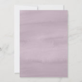 ユニコーン誕生日雲+スターレインボーウォーター色 招待状 (裏面)