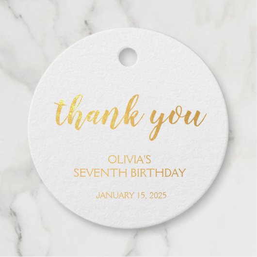 ユニコーン誕生日 フェイバータグ (正面)