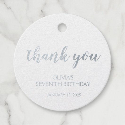 ユニコーン誕生日 フェイバータグ (正面)