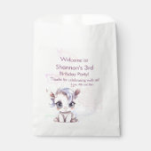ユニコーン誕生日 フェイバーバッグ (正面)