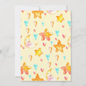 ユニコーン誕生日 | マジカルバースデーパーティー招待状 招待状 (裏面)