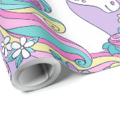 ユニコーン誕生日 ラッピングペーパー (ロールコーナー)