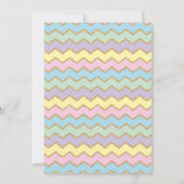 ユニコーン誕生日 招待状 (裏面)