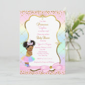ユニコーン赤ちゃんシャワーの招待状 招待状 (スタンド正面)