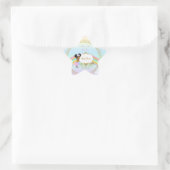 ユニコーン赤ちゃんシャワー好意タグシール 星シール (バッグ)