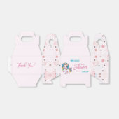 ユニコーン赤ちゃんシャワー愛用ボックス フェイバーボックス (折り畳みなし)