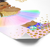 ユニコーン赤ちゃんシャワー歓迎サイン フォトプリント            (角)