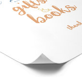 ユニコーン赤ちゃんシャワー男女兼用 ポスター (角)