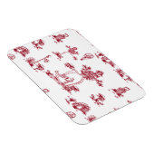 ユニコーン赤トイルマグネット マグネット (右側)