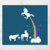 ユニコーン起源 ビールラベル (シングルラベル)