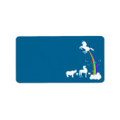 ユニコーン起源 ラベル (正面)