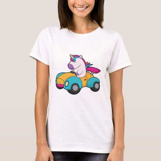 ユニコーン車 Tシャツ (正面)