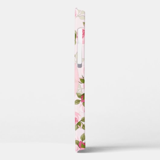 ユニコーン金ゴールドフローラバラかわいいトレンディー Case-Mate iPhoneケース (裏面 / 左)