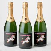 ユニコーン限定版ユニコーンユニーク スパークリングワインラベル (ボトル)