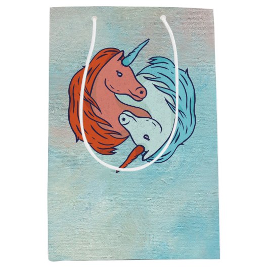 ユニコーン陰陽 ミディアムペーパーバッグ (正面)