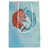 ユニコーン陰陽 ミディアムペーパーバッグ (裏面)