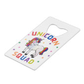 ユニコーン隊 クレジットカード栓抜き (裏面アングル)