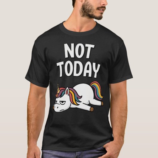 ユニコーン面白Tシャツ Tシャツ (正面)