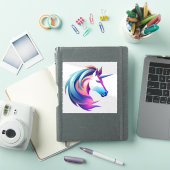ユニコーン頭 シール (iPadカバー)
