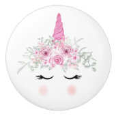 ユニコーン顔セラミックプル セラミックノブ (正面)