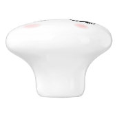 ユニコーン顔セラミックプル セラミックノブ (側面)