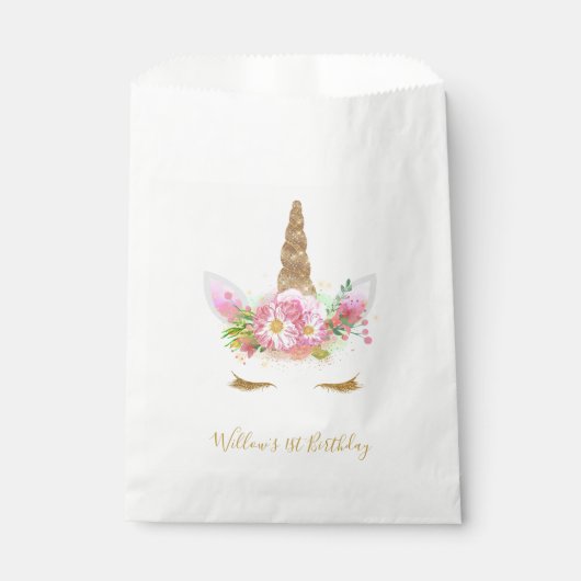 ユニコーン顔バッグ フェイバーバッグ (正面)