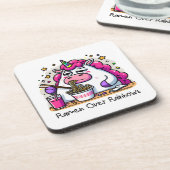 ユニコーン食べラーメン コースター (左側)