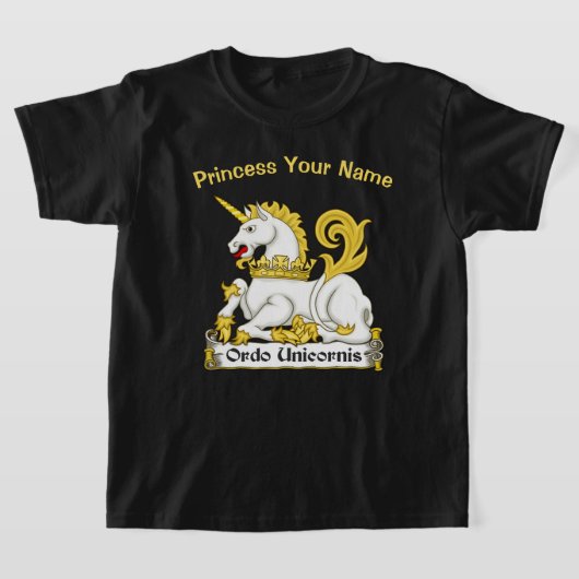 ユニコーン騎士団メンバー (プリンセス) Tシャツ (レイダウン)