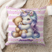 ユニコーン魅力的装飾用クッション クッション (ブランケット)