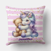 ユニコーン魅力的装飾用クッション クッション (裏面)