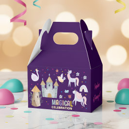 ユニコーン魔法お祝い誕生日 フェイバーボックス