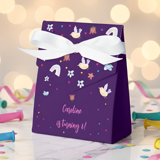 ユニコーン魔法お祝い誕生日 フェイバーボックス